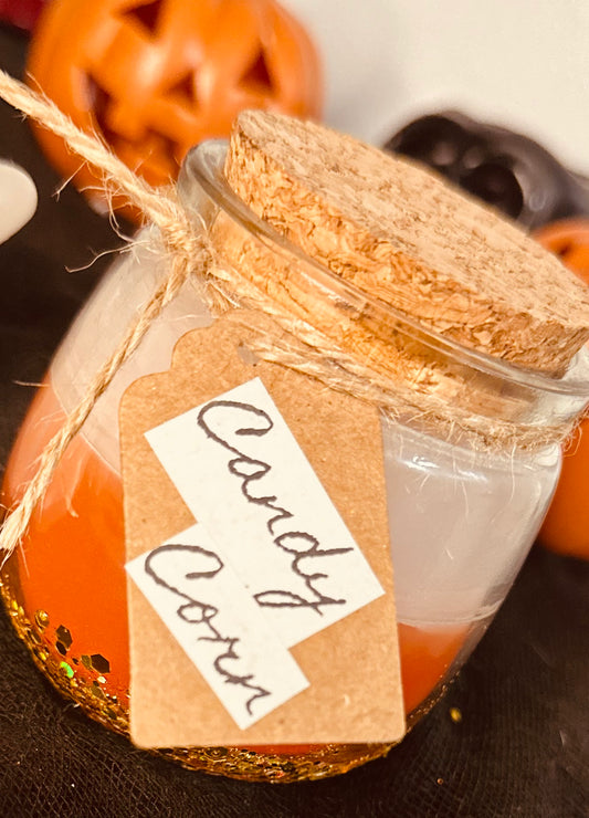 Candy Corn Candle