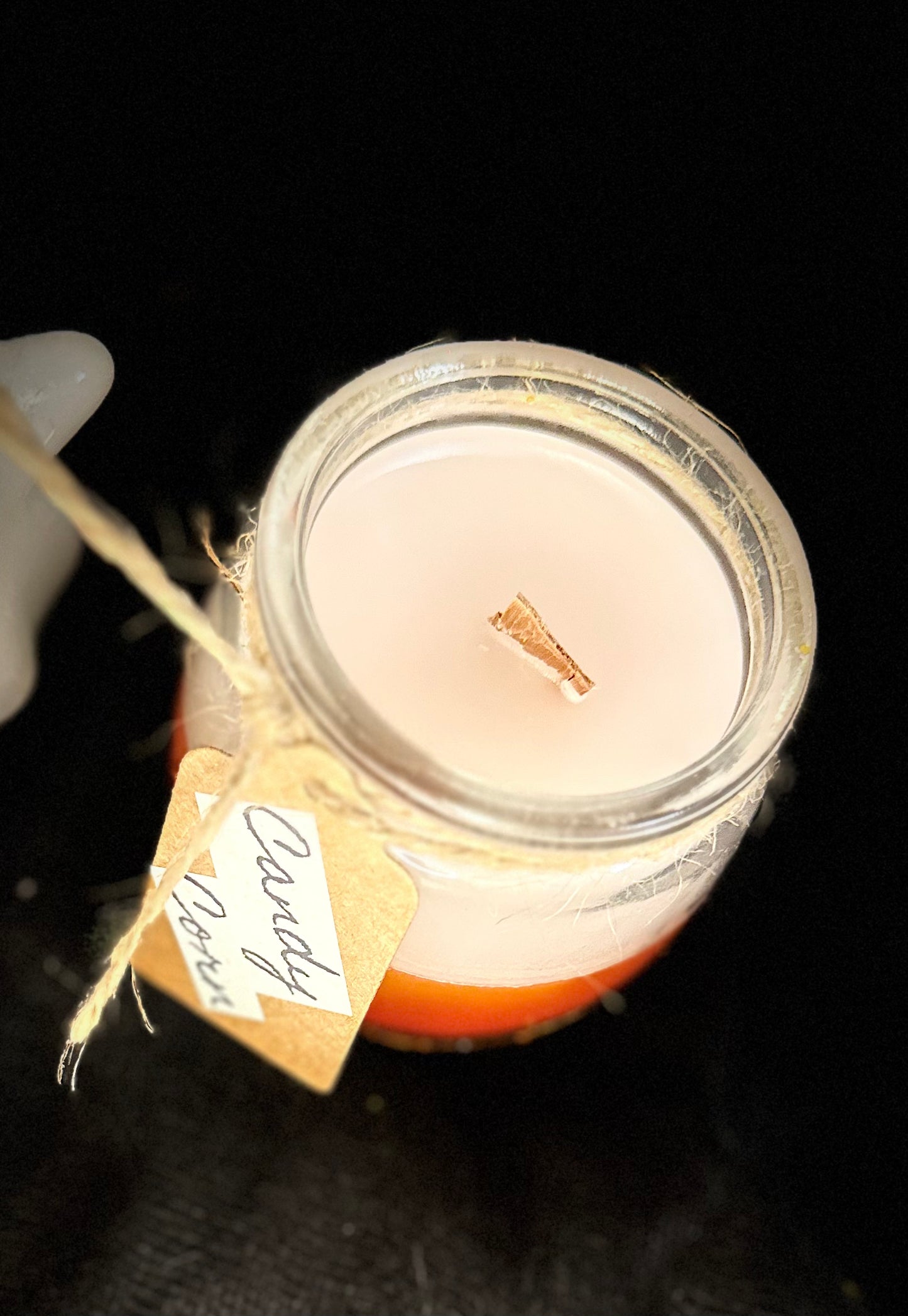 Candy Corn Candle