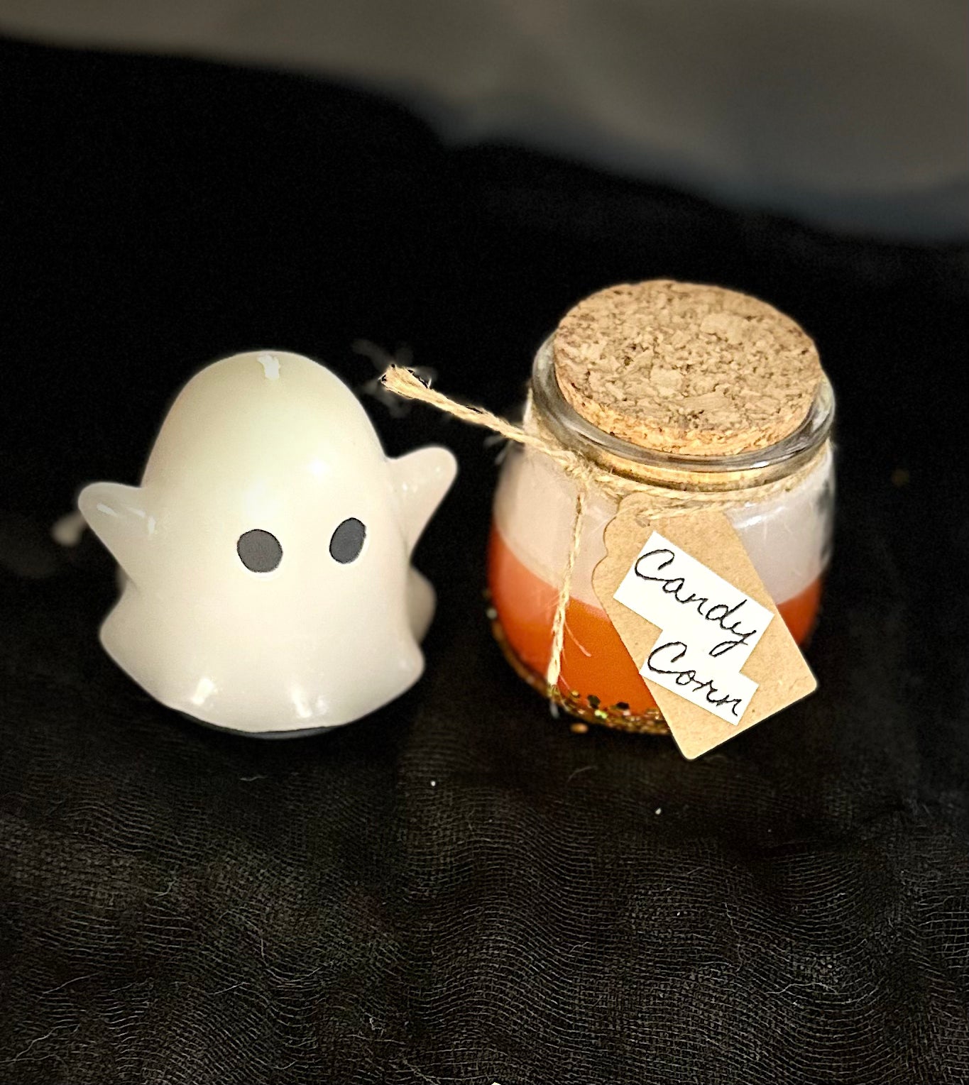 Candy Corn Candle