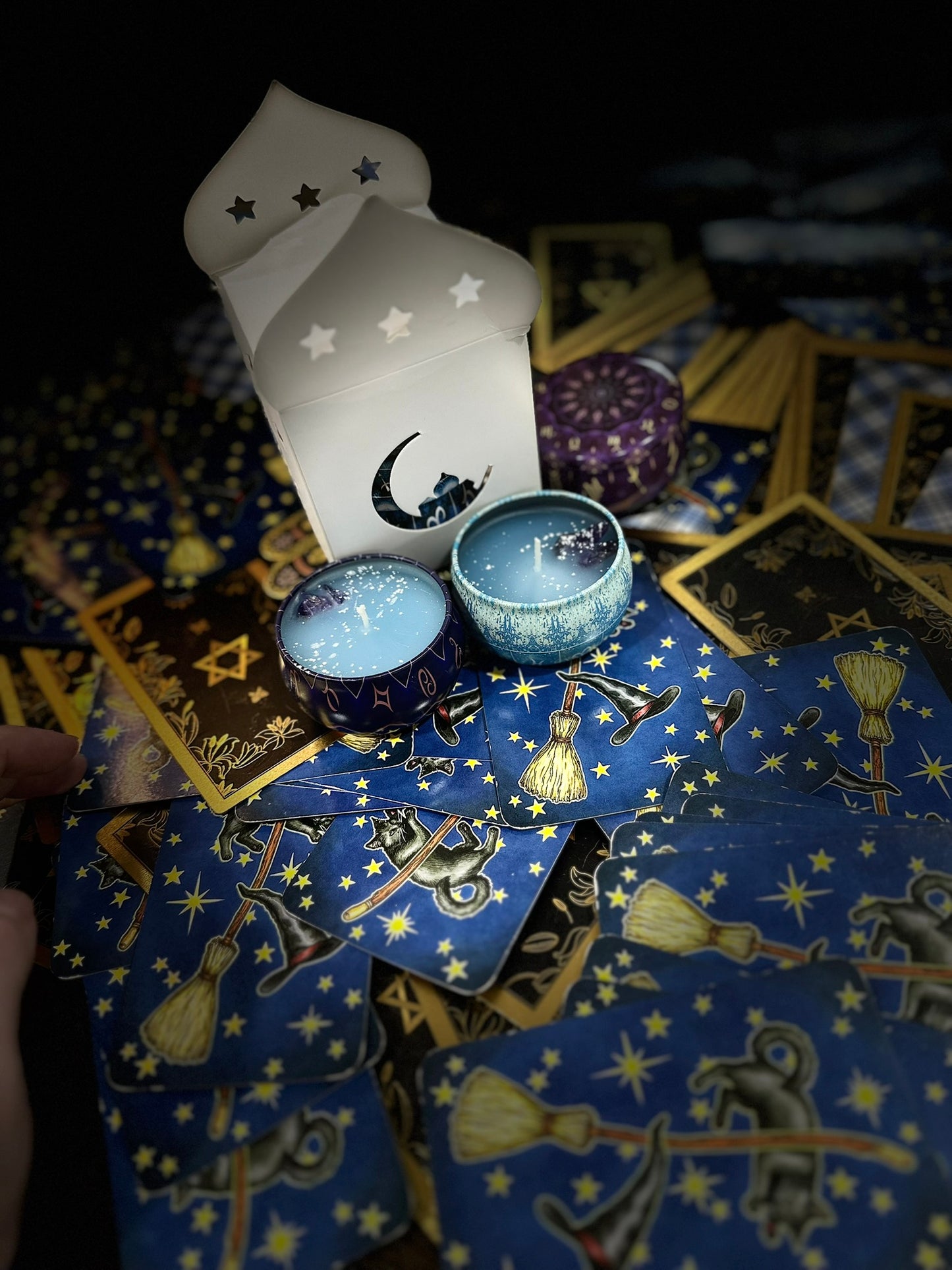 A personalized Fortune & Manifesting Candle