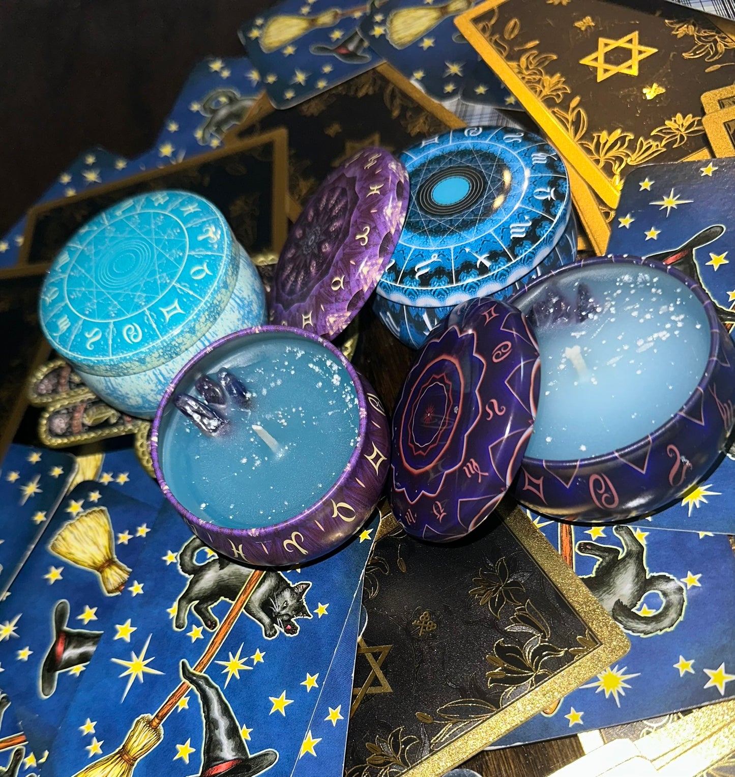 A personalized Fortune & Manifesting Candle