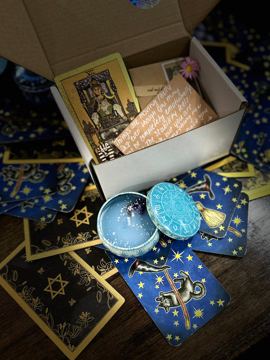 A personalized Fortune & Manifesting Candle